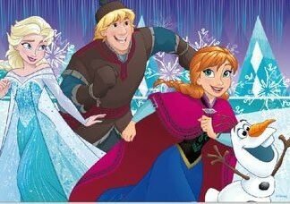 Tányéralátét Disney Frozen, Jégvarázs 3D 9