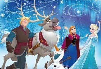 Tányéralátét Disney Frozen, Jégvarázs 3D 14