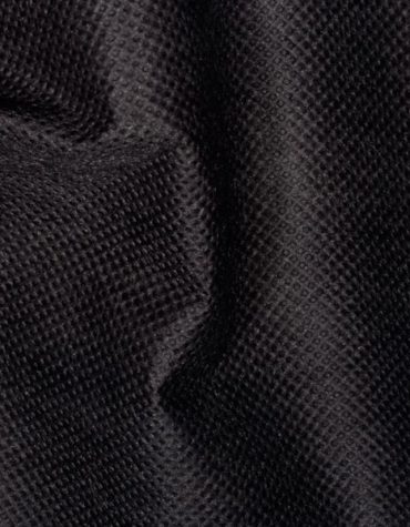 PP nem szőtt textília fekete 80g/m2 - 1 m 9