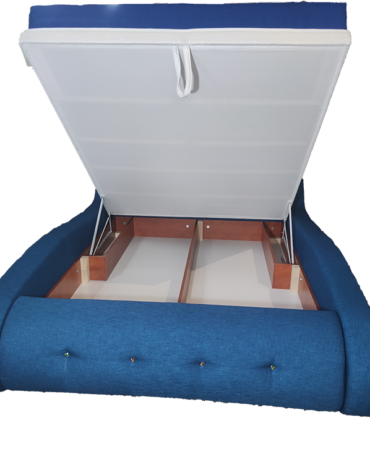 Hell Dream Raft Bed Silver Line and Blue 5