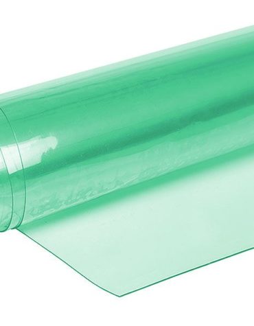 Átlátszó zöld PVC film 0,50 mm 22