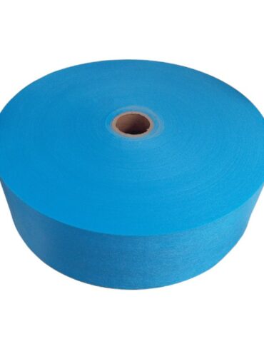 PP nem szőtt textília kék 25g/m2-es 175 mm széles 2000m-es tekercs 28