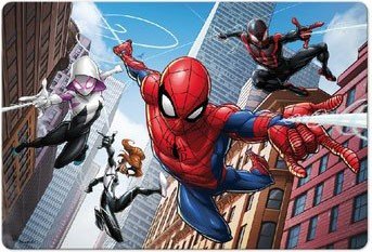 Tányéralátét Spiderman, Pókember 3D 9