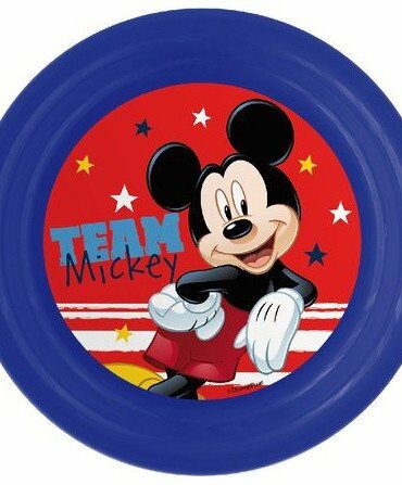 Disney Mickey lapostányér, műanyag 3D 2