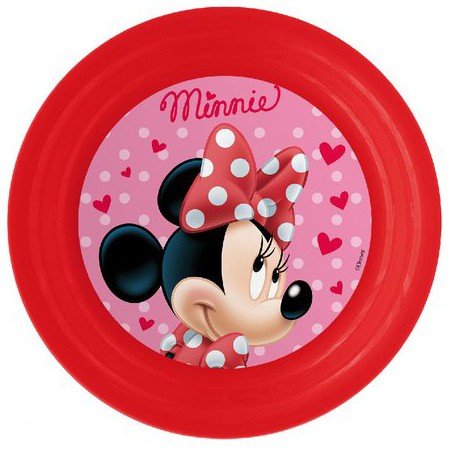 Disney Minnie lapostányér, műanyag 3D 1