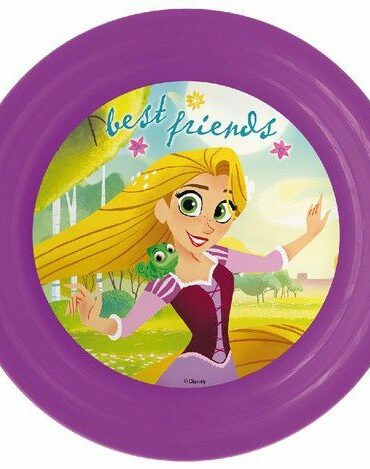 Disney Princess, Hercegnők lapostányér, műanyag 3D 4