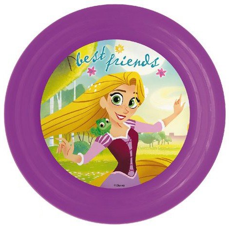 Disney Princess, Hercegnők lapostányér, műanyag 3D 1