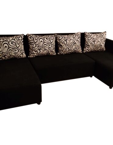 Szabrina U alakú sarok kanapé ágyazható 278x130cm-es fekvőfelülettel 4