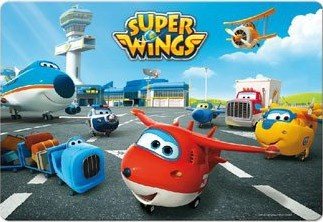 Tányéralátét Super Wings 3D 11